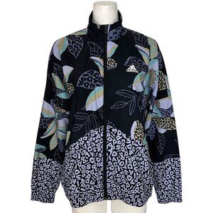 Adidas Farm Rio Print Relaxed Lightweight Windbreaker Jacket L